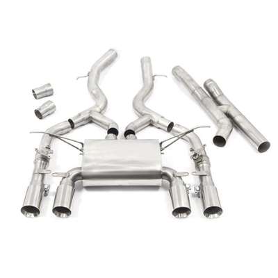 COBRA SPORT BMW M3 F80 2014-18 3" Valved Secondary Cat Back Performance Exhaust image 5