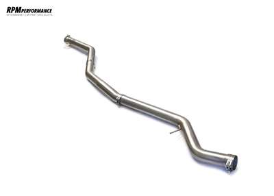 RPM Performance BMW 340i & 440i (F3X) Resonator Delete Exhaust Midpipe image 3