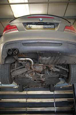 BMW 116D 118D 120D E81 E87 Back Box Delete Exhaust - RPM PERFORMANCE image 5