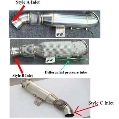 BMW B58 4.5" Downpipe M140i M240i M340i M440i 540i SS X-Loud Performance image 5