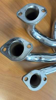 BMW E21 STEEL EXHAUST HEADERS PERFORMANCE MANIFOLD (2 PIECE) NOS image 5
