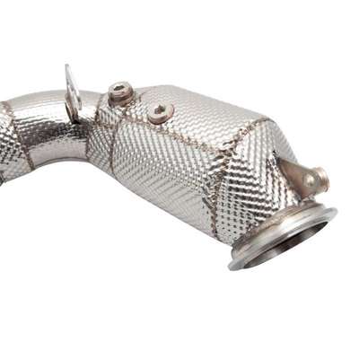 BMW M5 F10 M6 F11 2011-2016 Downhill Performance Exhaust with Cat & Heat image 3