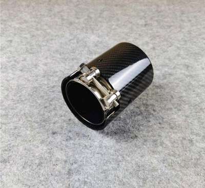 Bmw M Performance Exhaust Tips Real Carbon Fiber M Sport black on black m3 m4 m5 image 2
