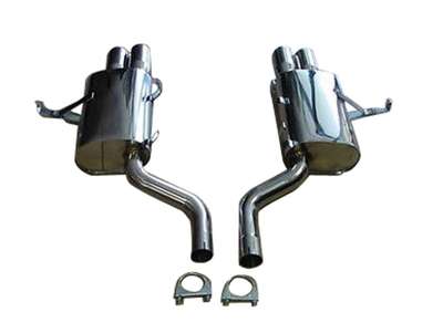 Fits BMW E39 M5 V8 5.0L 00-03 Top Speed Pro-1 Axleback Exhaust System image 4