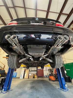 Fits BMW E39 M5 V8 5.0L 00-03 Top Speed Pro-1 Axleback Exhaust System