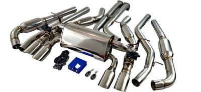 Fits BMW F80 M3 Sedan F82 M4 Coupe 2015-2019 Catback Exhaust with Valves