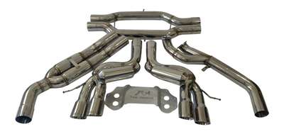 Fit BMW G80 M3 Sedan G82 M4 Coupe 2021-2025 Catback Exhaust 89mm without Valves image 5