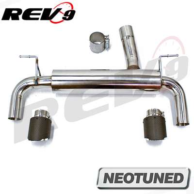 REV9 Stainless Axle-Back Sport Exhaust Kit For BMW 335i/xDrive Sesan 2012-15