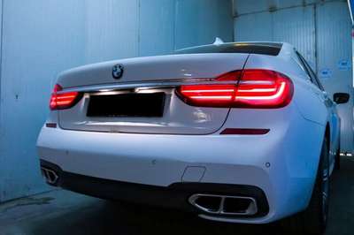 760Li style M Sport exhaust tips For BMW G11 / G12 15-19 image 5