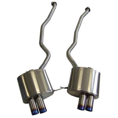 BMW X5 4.4 /4.8 E53 1999-2005 Performance Exhaust Silencers/Mufflers Burnt Tails