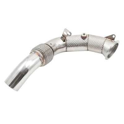BMW M5 F10 M6 F11 2011-2016 Performance Exhaust Downpipe with Heat Shield