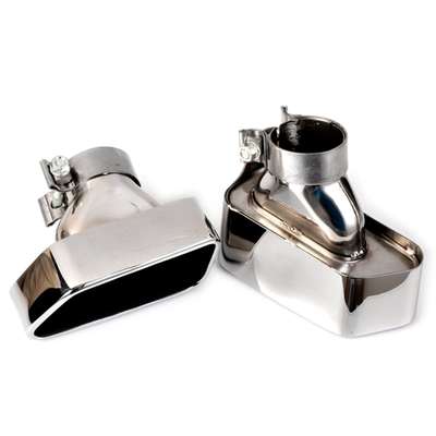 Exhaust Tips for BMW 13-2014 F18 F10 5-Series Stainless Steel Muffler Pipes. image 2
