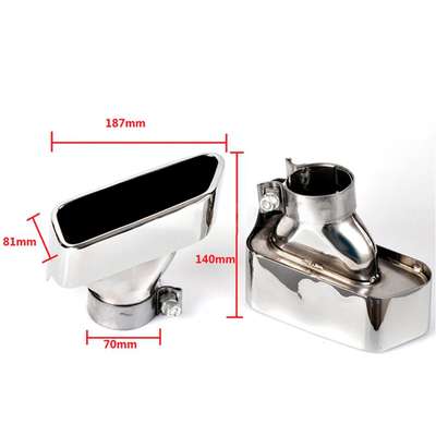 Exhaust Tips for BMW 13-2014 F18 F10 5-Series Stainless Steel Muffler Pipes. image 4