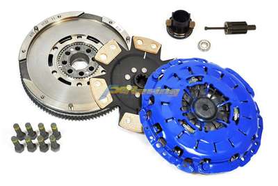 LuK Clutch Kit F04120R4-DMF019 &ndash; Germany Flywheel Material: CAST IRON Modified Item: No Custom Bundle: No Clutch Disc Style: 6 Puck Rigid Hub Pressure Plate Type: Self Adjust German 51CrV4 Diaphragm Interchange Part Number: 03-047 03-049 K70280-01 K70288-02 195461 Surface Finish: 6 PUCK RIGID CERAMIC MIBA; DUAL MASS TYPE Manufacturer Part Number: F04120R4 DMF019 Part Brand: LuK OE Spec or Performance/Custom: Performance/Custom Bundle Listing: Yes Brand: FX Racing Clutch Material: Cerametallic Warranty: 1 Year &ndash; Fits BMW 323 325 328 330 525 528 530