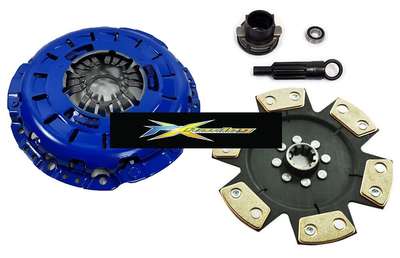 FX Racing Clutch Kit FX-03047R4-SSB &ndash; Self-Adjusting Interchange Part Number: 03-047 BMK1004 99212 DMF019 04120FX 195461, K70280-01 Surface Finish: Cerametallic / DUCTILE IRON Manufacturer Part Number: FX-03047R4-SSB Bundle Listing: Yes Brand: FX Racing Clutch Material: Cerametallic Warranty: 1 Year &ndash; Fits 99-03 BMW 323i 323Ci 325i 325ci E46 525i E39 Z3 Z4