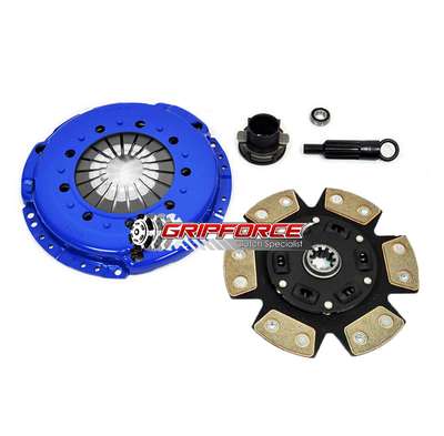 FX Racing Clutch Kit FXBASFX-04117R3-SS &ndash; Heavy Duty Push Type Diaphragm Manufacturer Part Number: FXBASFX-04117R3-SS Disc Material: Organic Surface Finish: 6-PUCK COPPER CERAMIC SPRUNG; 4140 CHROMOLY Bundle Listing: Yes OE Spec or Performance/Custom: Performance/Custom Other Part Number: 03-043 195321 04117 K70238-01 DMF050 Clutch Material: Cerametallic Warranty: 1 Year Brand: FX Racing Manufacturer Warranty: 1 Year Number of Teeth: 10 UPC: Does not apply &ndash; Fits 96-98 BMW 328 328i 328is M52 E36 BMW 323 325 E36 M50