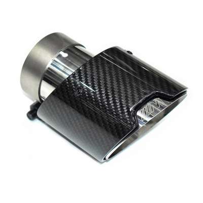 For BMW M Performance G20 G21 3 Series 1Pair Carbon Fiber Exhaust Tailpipe Tip image 5