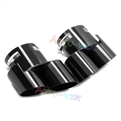 For BMW X5 G05 / X6 G06 / X7 G07 2 pc style Dual Pipe Exhaust Tips Performance image 3