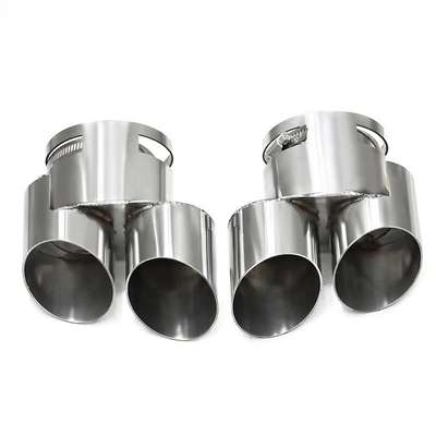 For BMW X5 G05 / X6 G06 / X7 G07 2 pc style Dual Pipe Exhaust Tips Performance image 3