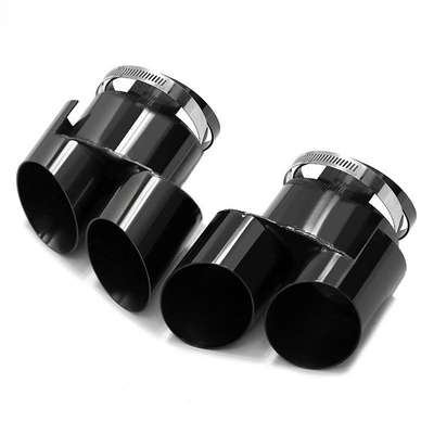 For BMW X5 G05 / X6 G06 / X7 G07 2 pc style Dual Pipe Exhaust Tips Performance image 4