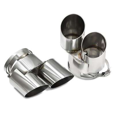 For BMW X5 G05 / X6 G06 / X7 G07 2 pc style Dual Pipe Exhaust Tips Performance image 5