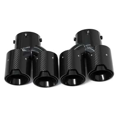 M PERFORMANCE QUAD EXHAUST TIPS FOR BMW M240I M340I M440I BMW FOR STOCK EXHAUST image 2