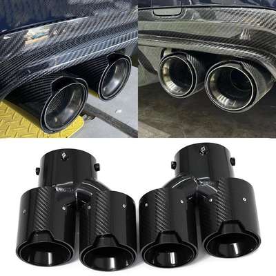 M PERFORMANCE QUAD EXHAUST TIPS FOR BMW M240I M340I M440I BMW FOR STOCK EXHAUST