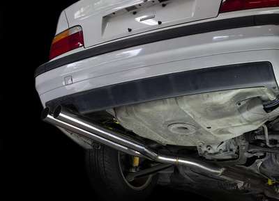 ISR Performance Series II EP Dual Exhaust Rear Section Only for BMW E36 3 Series
