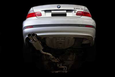 ISR Performance Series II MBSE Exhaust Rear Section ONLY for BMW E46 3 Series image 4