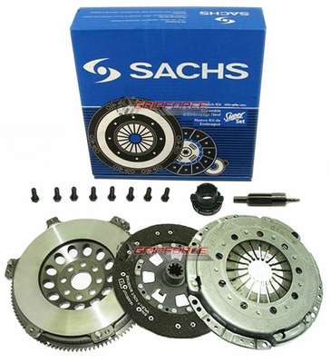 Sachs & FX Racing Flywheel K70380-SS &ndash; Germany Clutch Disc Style: Full Face Disc Warranty: Yes Pressure Plate Type: Diaphragm Brand: Sachs & FX Racing Number of Teeth: 10 Type: Clutch Kit Flywheel Material: 4140 FORGED CHROMOLY STEEL Interchange Part Number: 03-043 DMF037 Input Spline Quantity: 10 Plate Diameter: 240mm Manufacturer Warranty: 1 Year Disc Diameter: 240mm Surface Finish: SACHS OEM ORGANIC/4140 FORGED CHROMOLY STEEL Disc Material: Organic Clutch Material: Organic Performance Part: Yes &ndash; Fits 01-06 BMW M3 E46 3.2L S54B32 6SPD SMG