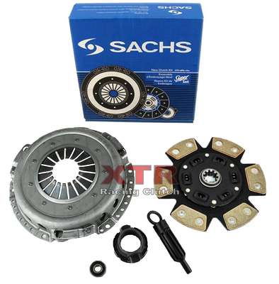 Sachs Clutch Kit KF296-01-R3D &ndash; Cerametallic Pressure Plate Type: Ductile Iron Heavy Push Type Diaphragm Surface Finish: Cerametallic / Ductile Iron Bundle Listing: Yes Other Part Number: #15 Clutch Material: Cerametallic Warranty: 1 Year &ndash; Fits BMW 325 525 528 2.5L 2.7L E28 E30 E34
