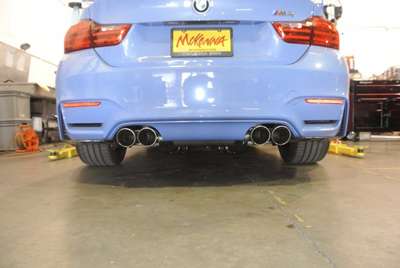 Megan Racing Burnt Titanium Tip Axle Back Exhaust System For 2015+ Bmw M4 Coupe image 5