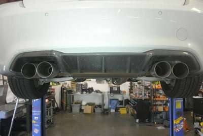 Megan Racing Supremo Burnt Ti Tip Axle Back Exhaust System For 16+ Bmw M2 F87 image 3