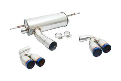 Megan Racing Supremo Burnt Ti Tip Axle Back Exhaust System For 16+ Bmw M2 F87