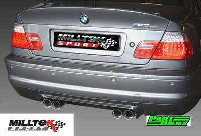 for BMW M3 3.2 E46 Milltek Sport Exhaust Performance Centre Section image 2