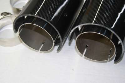 NEW BMW M CARBON EXHAUST TIPS M135i M140i M235i M240i 335 340 63mm performance image 2