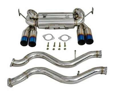 2.5" Dual Performance Cat Back Exhaust w/ Quad Tips for 2008-2013 BMW M3 E90 E92