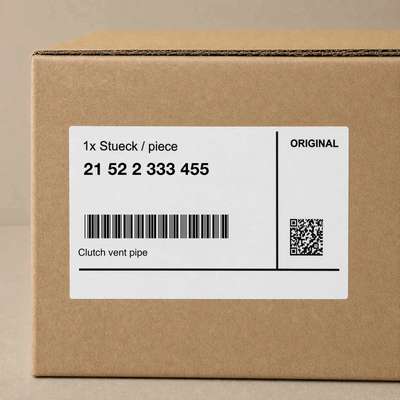 Unbranded Clutch Part New-Genuine-BMWMOTO-Clutch-Vent-Pipe-21522333455 &ndash; Item does not ship to youLocated in: Lithuania, Lithuania Delivery: Varies Returns: Seller does not accept returns. See details- for more information about returns Payments: Diners Club Condition: New Hersteller: BMWMOTO Herstellernummer: 21522333455 2333455
