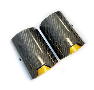 BMW M Performance Exhaust Trim Carbon Fibre M135i M140i M235i M240i By UKCarbon image 4