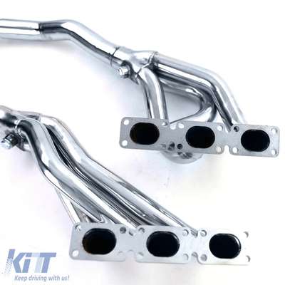 Stainless Steel Exhaust Headers BMW E36 320i 325i M50 Performance Manifold image 4