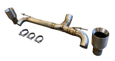 PIPE DYNAMICS BMW M135i F20/F21 BACK BOX MUFFLER DELETE PERFORMANCE EXHAUST N55 image 5