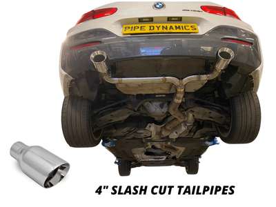 PIPE DYNAMICS BMW M135i F20/F21 - BACK BOX MUFFLER DELETE - PERFORMANCE EXHAUST