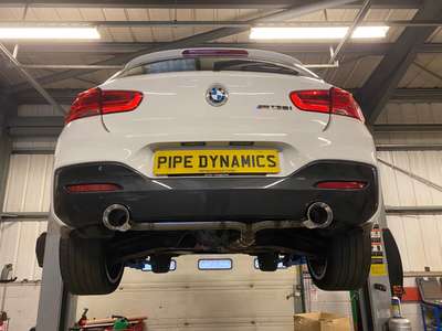 PIPE DYNAMICS BMW M135i F20/F21 - BACK BOX MUFFLER DELETE - PERFORMANCE EXHAUST image 2