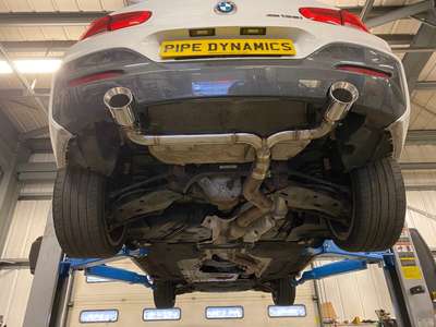 PIPE DYNAMICS BMW M135i F20/F21 - BACK BOX MUFFLER DELETE - PERFORMANCE EXHAUST image 5