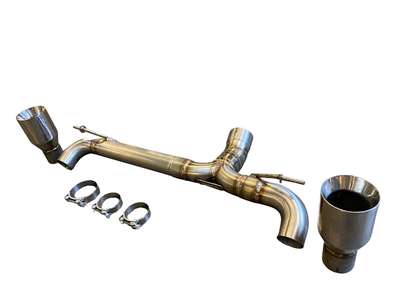 PIPE DYNAMICS BMW M135i F20/F21 - BACK BOX MUFFLER DELETE - PERFORMANCE EXHAUST