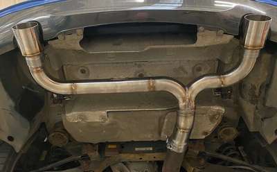 PIPE DYNAMICS BMW M235i F22 N55 - BACK BOX MUFFLER DELETE - PERFORMANCE EXHAUST image 3