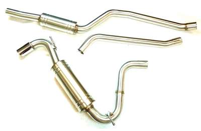 OBX Stainless 13-16 BMW 135i F20 F21 3Dr 5Dr Hatchback N55 Catback Exhaust Kit image 3