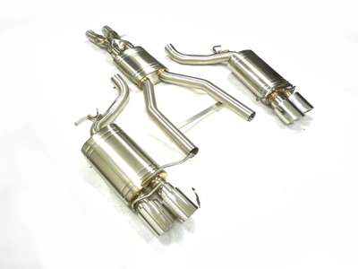 OBX Stainless Catback Dual Exhaust 2006-08 BMW M5 5L V10 E60 image 4