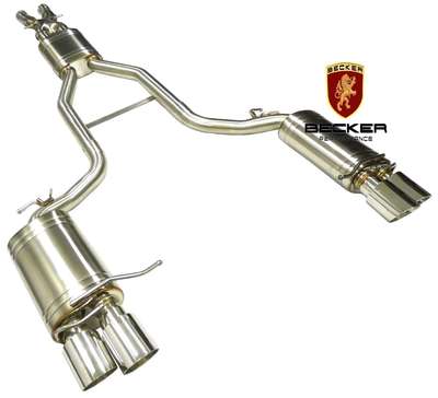 OBX Stainless Catback Dual Exhaust 2006-08 BMW M5 5L V10 E60