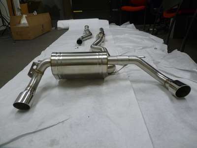 2013-2016 BMW 335i Sedan 2013+ 435i Coupe Catback Exhaust Dual Exit 3" Piping image 4